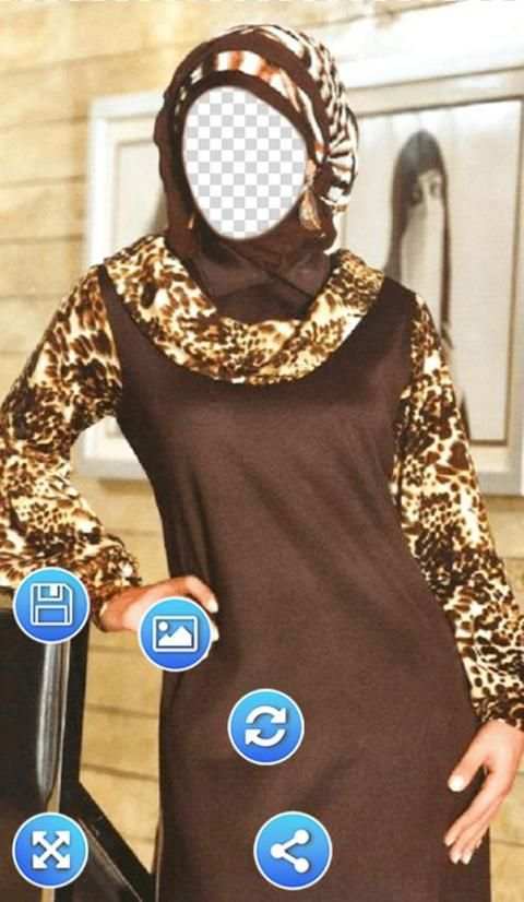 Hijab Queen Photo Frames screenshot 1