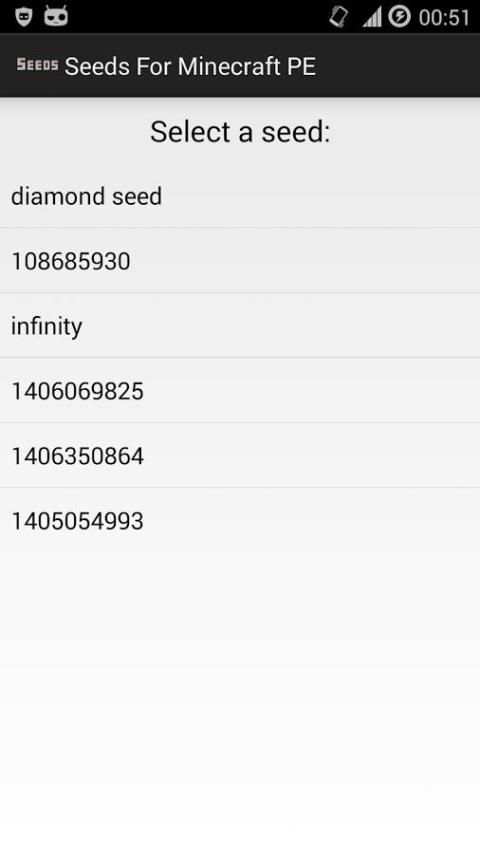 Seeds for Minecraft PE screenshot 3