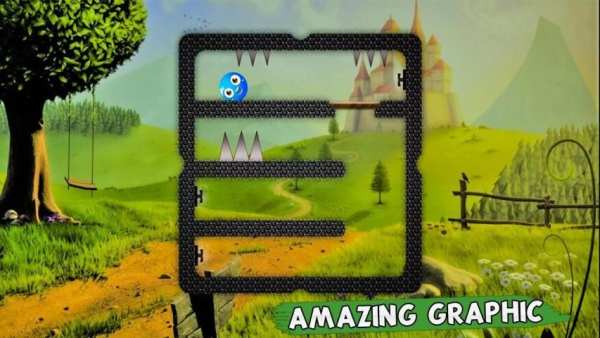 Angry Blue Freezing Ball screenshot 2