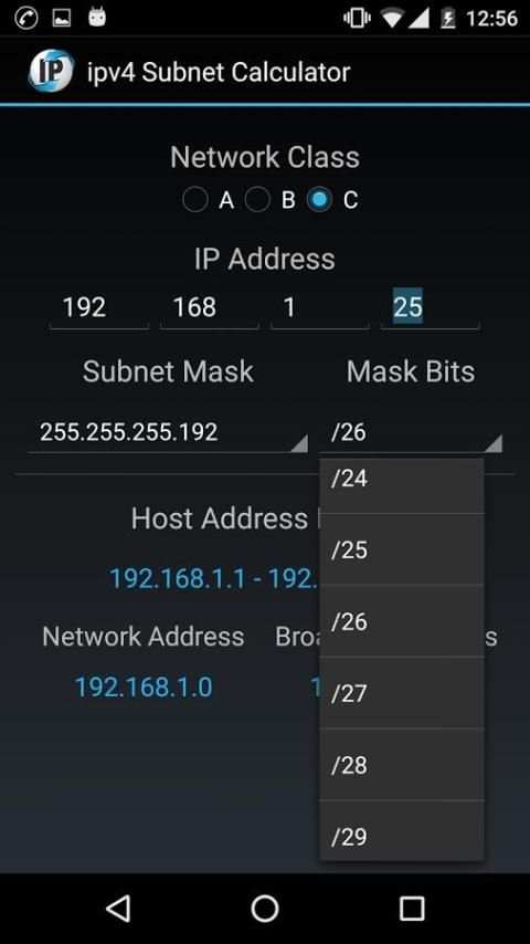 ipv4 Subnet Calculator screenshot 2
