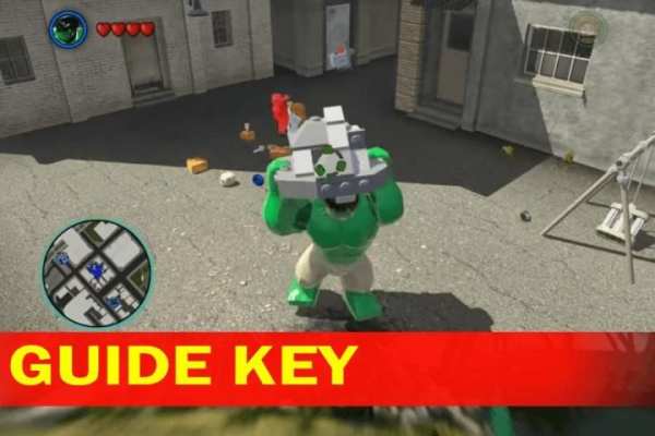 Guide Key for Lego Hulk screenshot 1