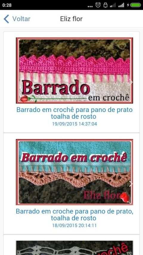 Melhores canais de crochê screenshot 1