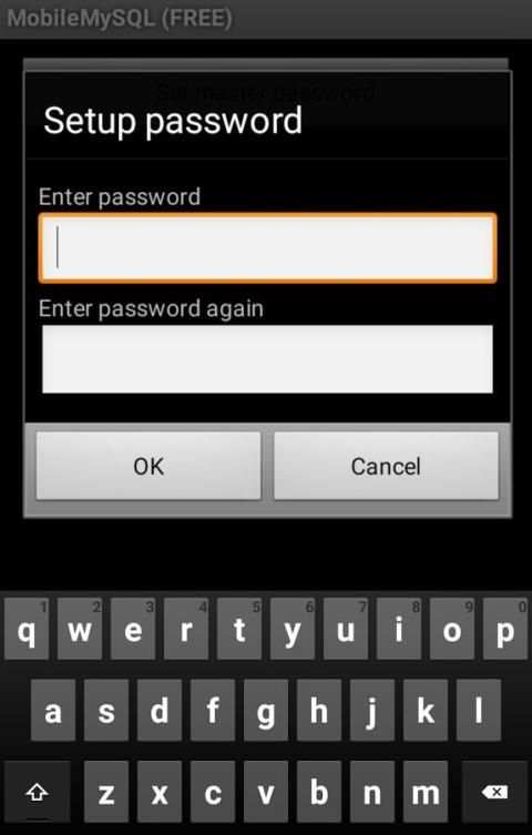 Mobile MySQL Manager (Free) screenshot 7