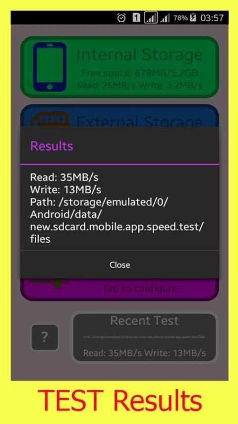 SD Card Test Tool NEW 4 تصوير الشاشة
