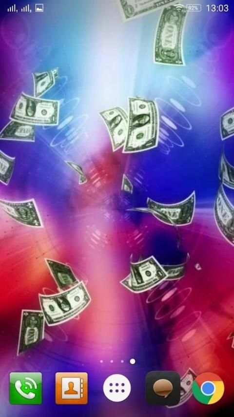 Dollar Tornado Live Wallpaper screenshot 4