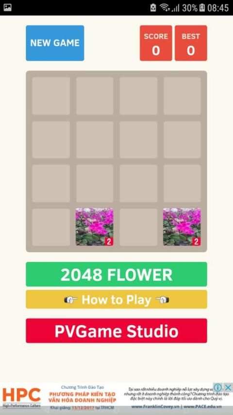 2048 DaLat Flower screenshot 3