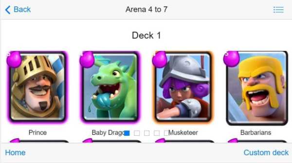 Clash Royal Decks скриншот 1