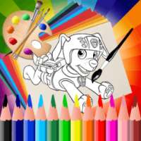 Coloring Paw Patr