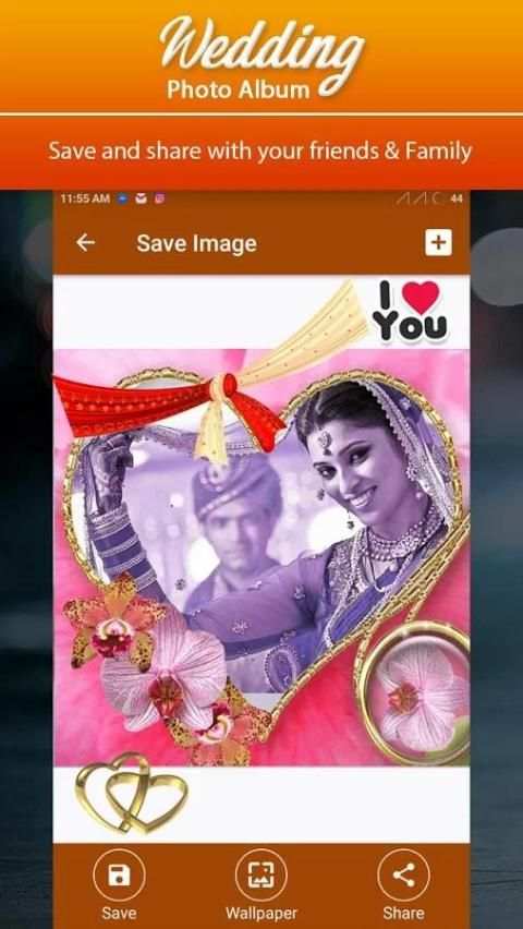 Wedding Album Effect - Photo Editor скриншот 1