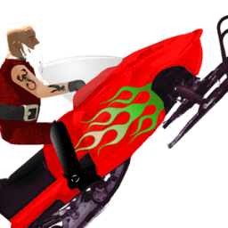 Snowmobile Santa - Racing Game иконка