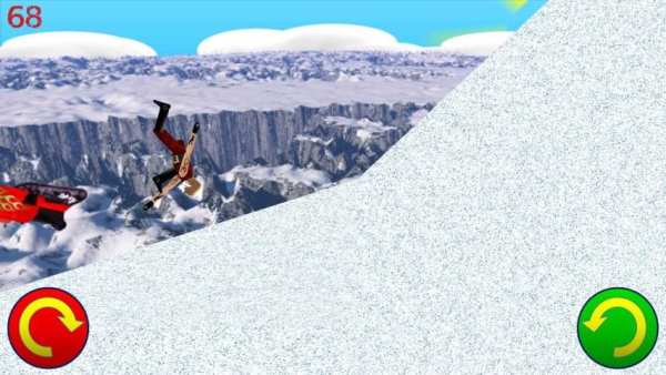 Snowmobile Santa - Racing Game स्क्रीनशॉट 2