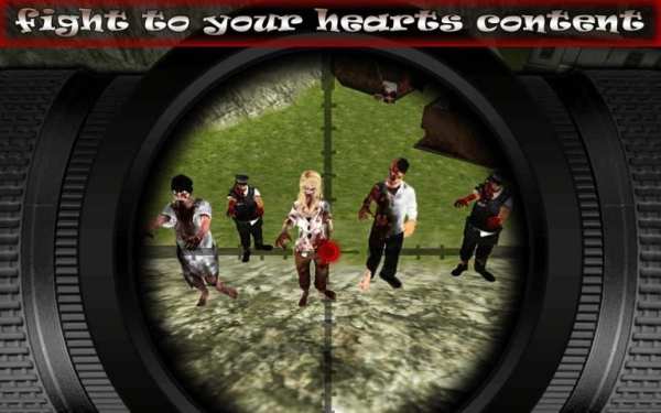 Zombie War Shooter screenshot 2