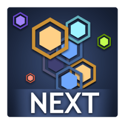 Next Hexagon 3D Live Wallpaper أيقونة