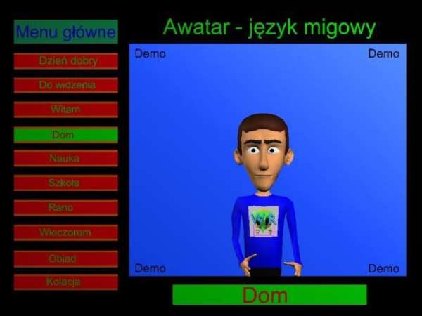 Awatar - język migowy screenshot 3