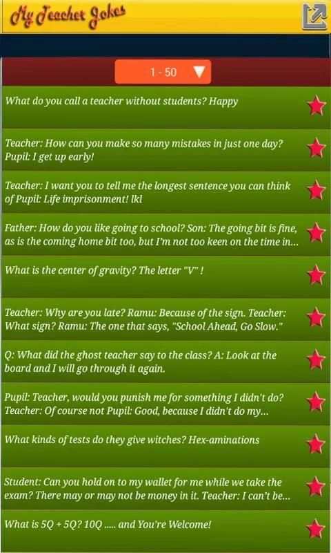 My Teacher Jokes screenshot 5