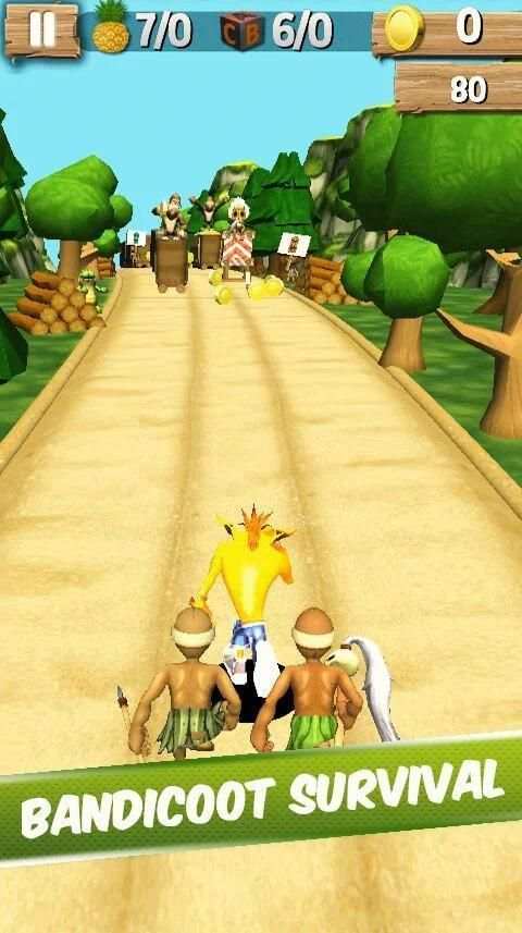Crash Run: Lost Temple Jungle Dash скриншот 4