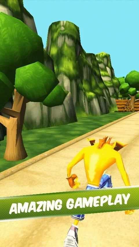 Crash Run: Lost Temple Jungle Dash скриншот 1