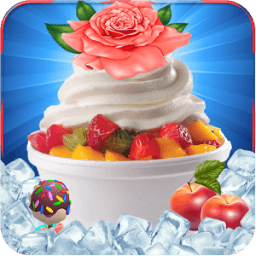 Frozen Yogurt - Cooking Fun Free Games أيقونة