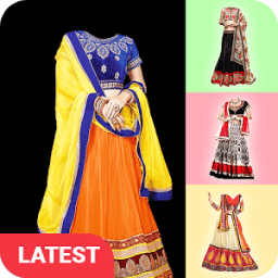 Chaniya Choli Photo Suit أيقونة
