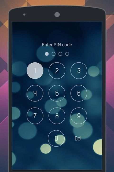 Classic Clock Lock Screen скриншот 3