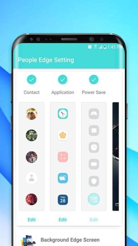 S8 Launcher for Samsung Galaxy - S8 Edge Screen скриншот 3
