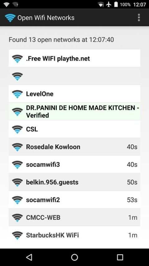 Open Wifi Network Finder screenshot 3