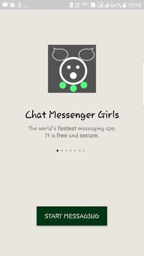Chat Messenger Girls screenshot 8