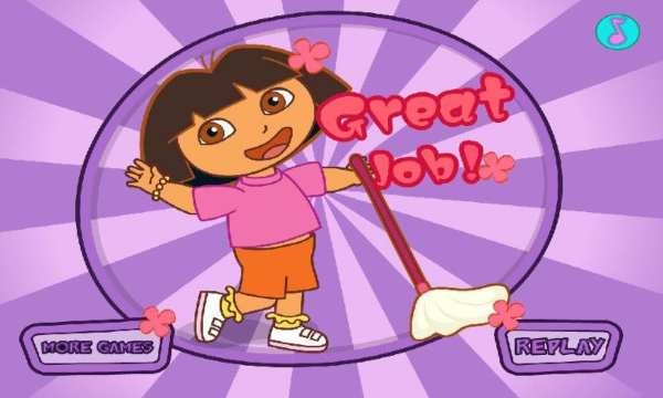 Dora Room Clean скриншот 3
