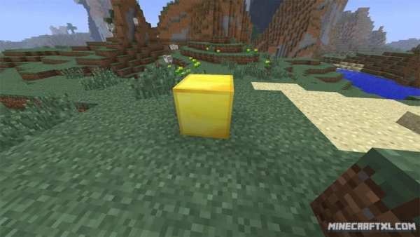 Lucky Gold Blocks Mod mcpe screenshot 1