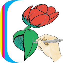 Draw Flowers आइकन