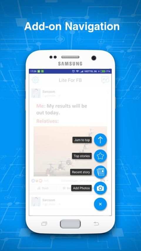 Lite for Facebook - Security Enhanced screenshot 1