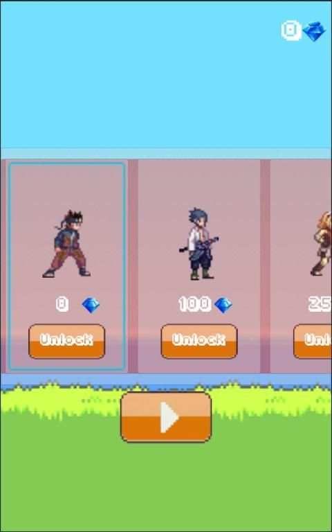 Ninja Jump Konoha screenshot 2