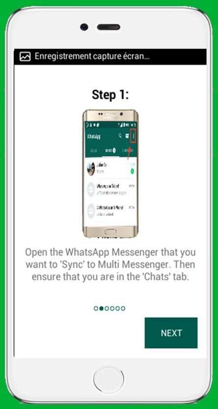 multiple Messenger for WhatsApp 2017 screenshot 4