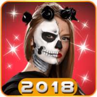 Scray Halloween Makeup & Photo Editor on 9Apps