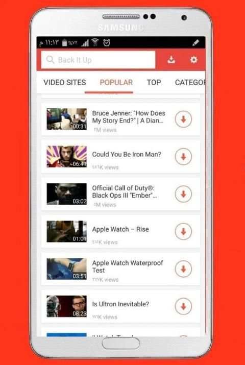 SANPTUBE DOWNLOADER screenshot 1
