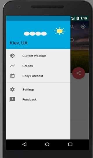 weather ukrain screenshot 1