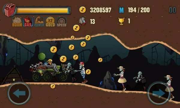 Zombie Road Racing screenshot 1