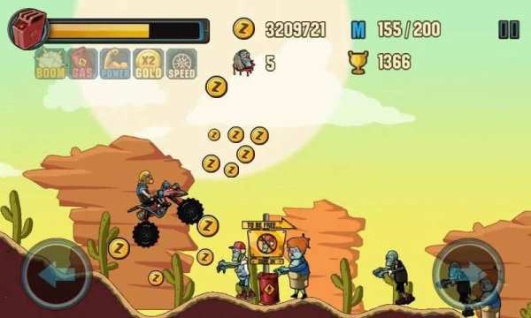 Zombie Road Racing screenshot 3