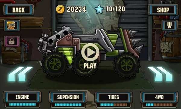Zombie Road Racing screenshot 2