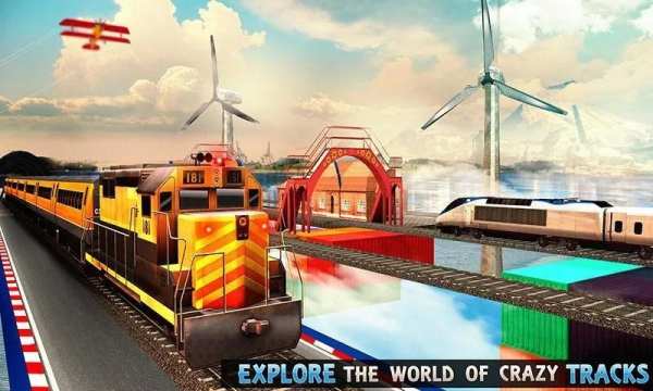 Impossible City Train Driving Sim 14 تصوير الشاشة