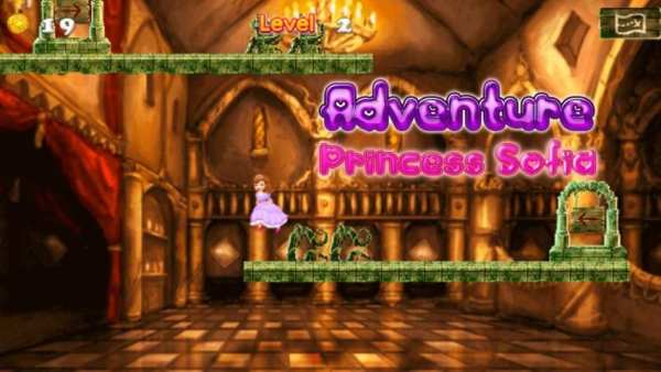 Abenteuer Prinzessin Sofia Run Temple 2 تصوير الشاشة