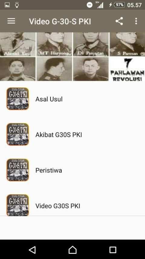 Video Mengenang G30S PKI screenshot 6