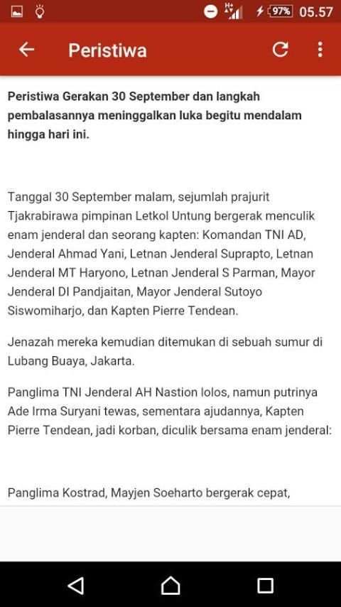 Video Mengenang G30S PKI screenshot 3