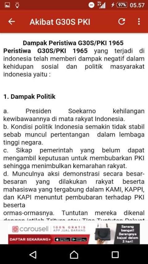 Video Mengenang G30S PKI screenshot 1