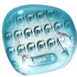 ikon Shiny Water Drop Keyboard