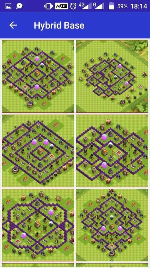 Maps For COC TH7 3 تصوير الشاشة