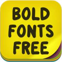Bold Fonts Free on 9Apps