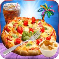 Pizza Maker Shop - Cooking Chef logo