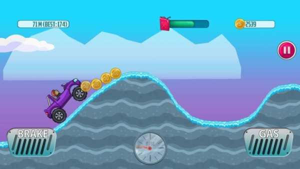 Hill Racing Car Climb screenshot 1