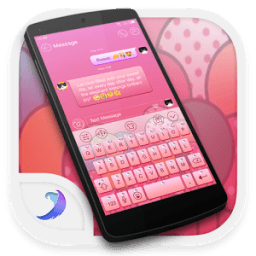 Emoji Keyboard - Pink Cutey आइकन